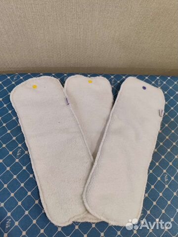 Вкладыши из микрофибры на кнопке Mamalino