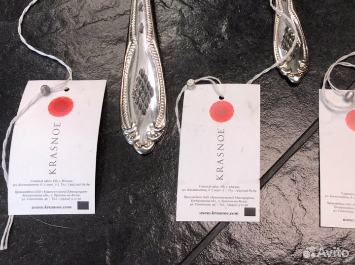 Столовая ложка из серебра 925 проба