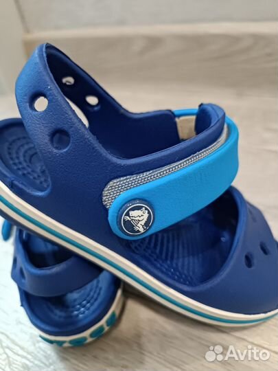 Crocs C8 сандали 25р синие