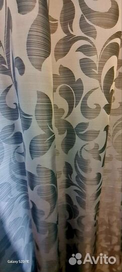 Шторы с ламбрекеном бу