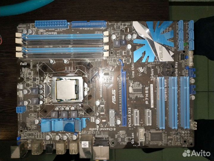 Материнская плата с процессором i5
