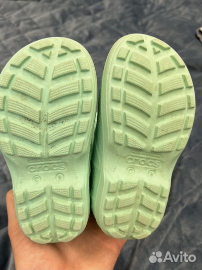 Резиновые сапоги crocs c8