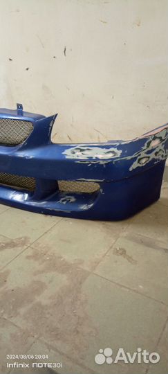 Бампер передний на hyundai accent