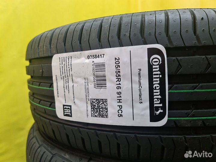 Continental ContiPremiumContact 5 205/55 R16