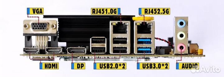 Материнская плата mini itx, i7-12700H ES