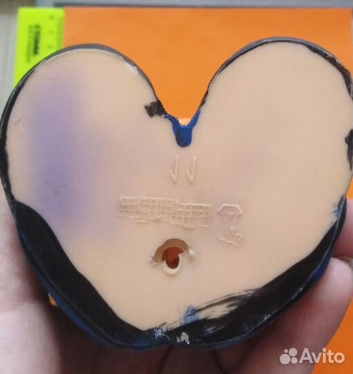 Редкая резиновая игрушка клоун СССР