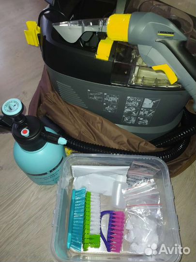 Аренда моющего пылесоса karcher