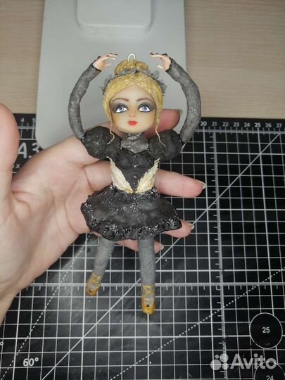 Ватные елочные игрушки