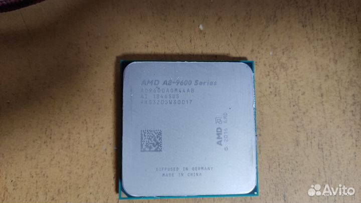 Процессор a8 9600