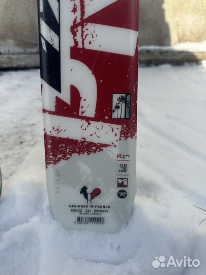 Горные лыжи 172+ ботинки 43