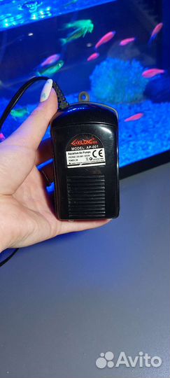 Компрессор воздушный для аквариума