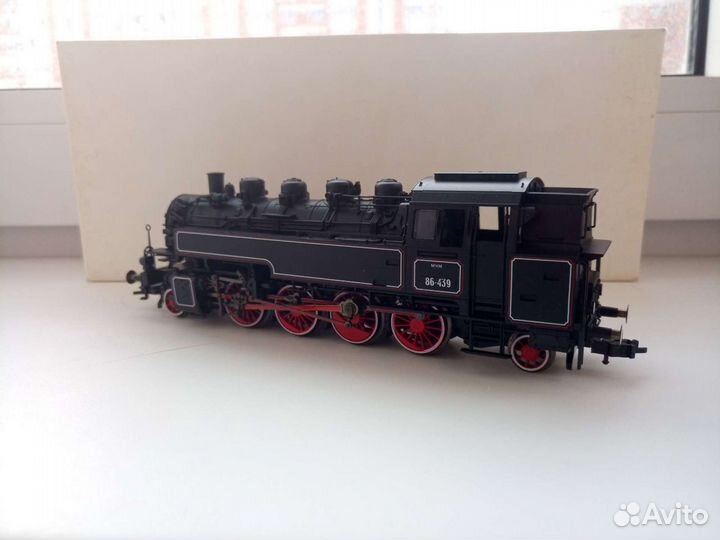 Железная дорога сжд СССР паровоз 1:87