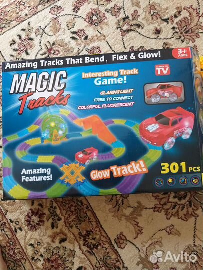 Светящийся гибкий трек magic tracks