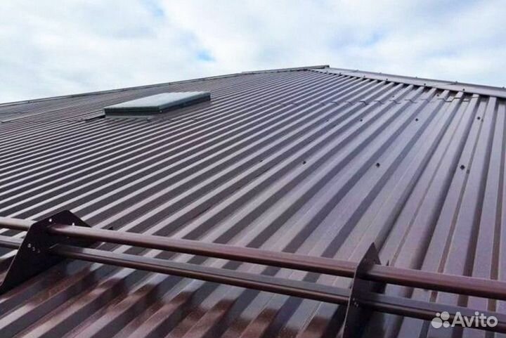 Оцинкованный профнастил С21 6х1,05м