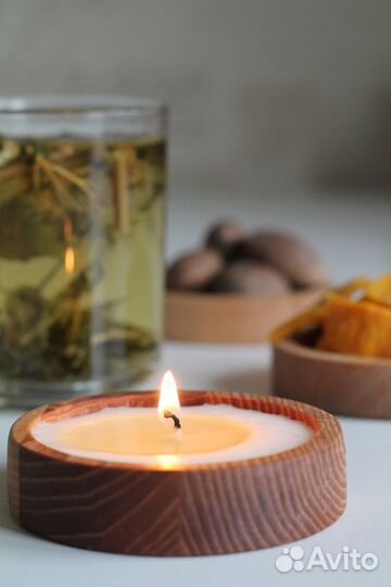 Свеча с эфирными маслами