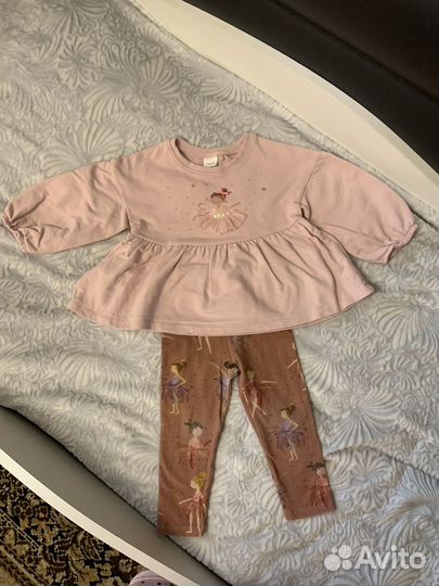 Туника костюм комплект лосины next 12-18