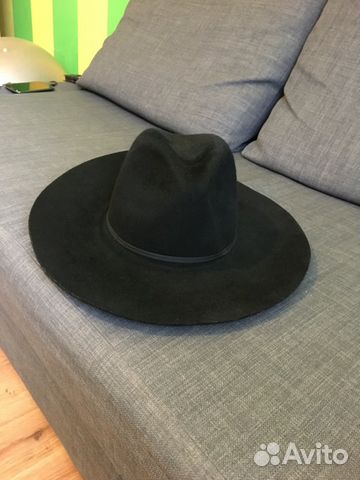 Шляпа zara 100 шерсть