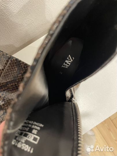 Ботильоны zara 38 размер