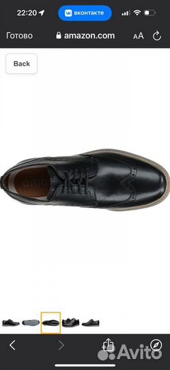 Туфли мужские 42 cole haan