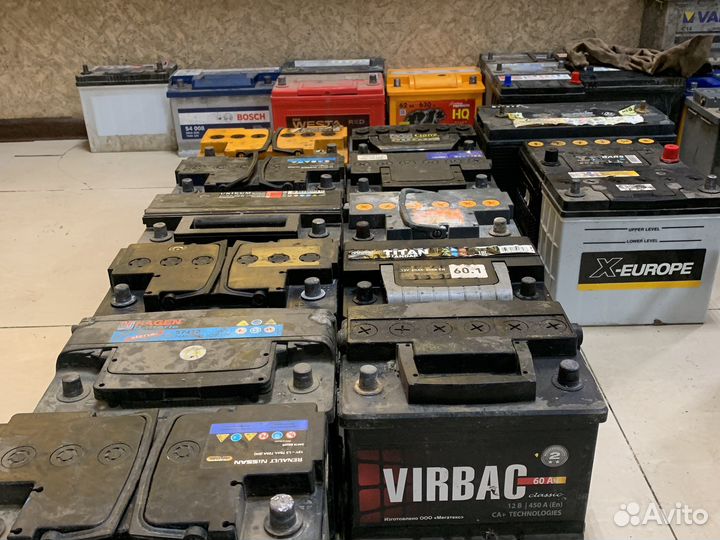 Б/у Аккумулятор Состоянии новых