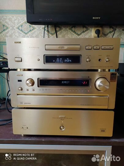 Denon AVP A1, POA-T3, DCD-1650AZ