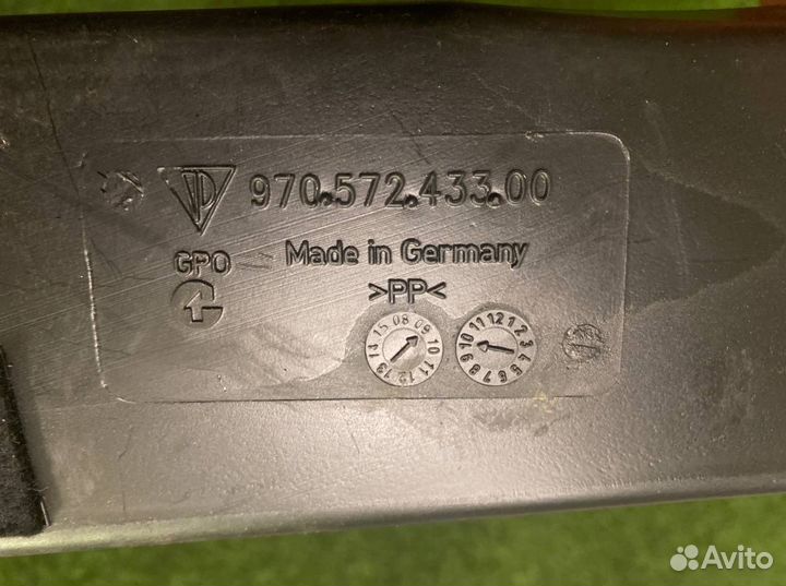 Воздуховод печки Porsche Panamera 970 2010