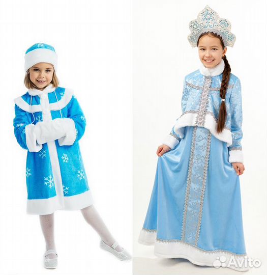 Снегурочка, ёлочка, снежная королева, снежинка