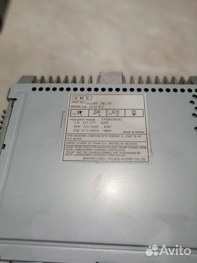 Головное устройство Hyundai Santa fe 2 (CM) 2008г