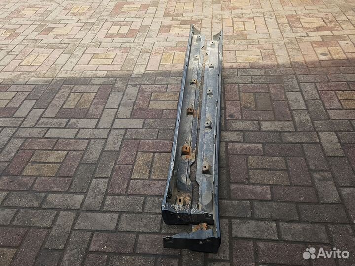 Opel vectra c пластиковые накладки на порог