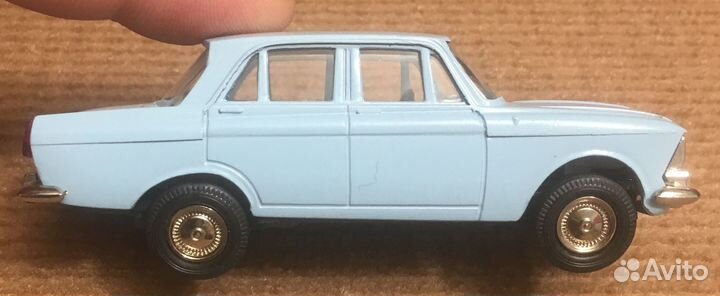 Москвич-408 1:43 (Москвич 1/43)СССР светло-голубой
