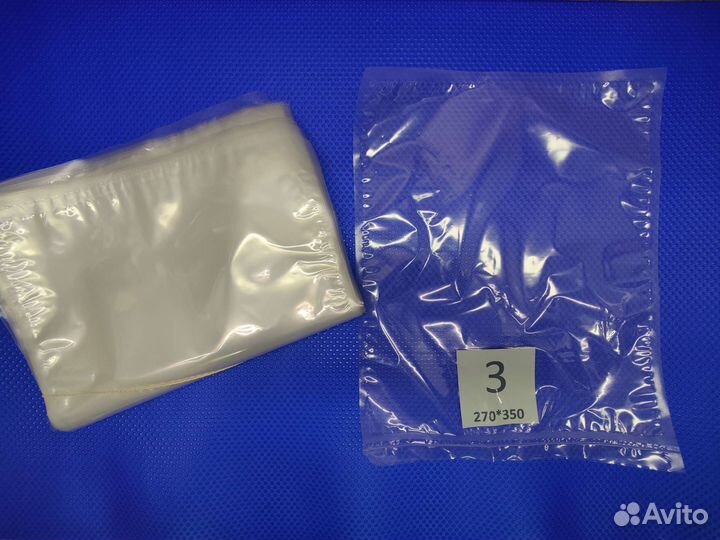 Вакуумные пакеты PET 60мкм, пищевые 270 х 350 мм