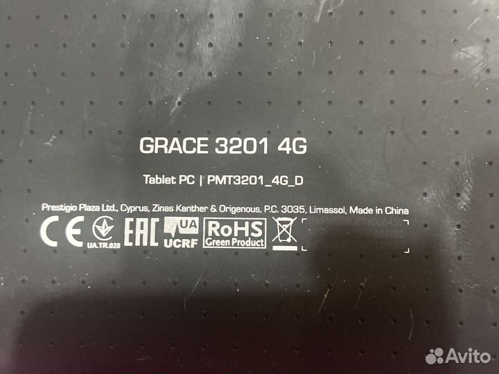 Планшет prestigio grace 3201 4g