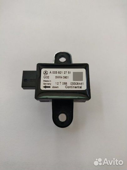 Датчик удара на Мерседес-A0038212751