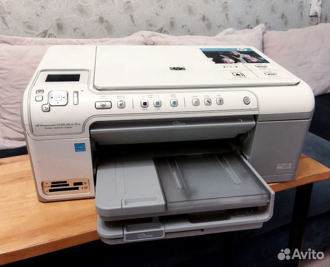 Принтер струйный HP photo smart C5380 мфу