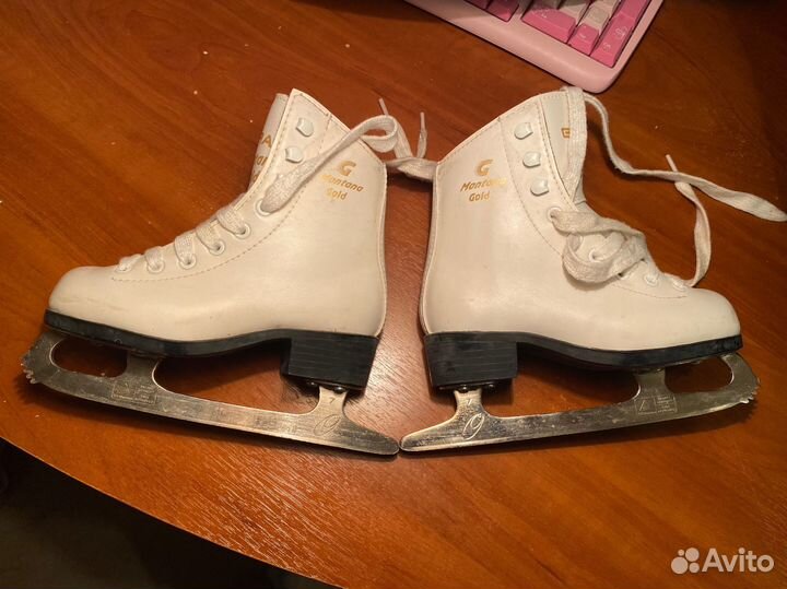 Коньки детские Graf Montana Gold