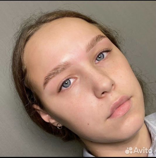 Коррекция и окрашивание бровей