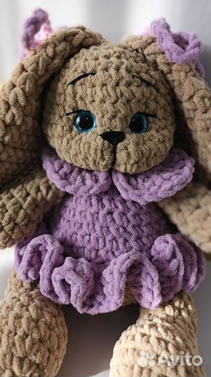 Игрушки ручной работы из плюшевой пряжи