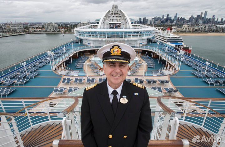 Капитан теплохода в Нижнем Новгороде