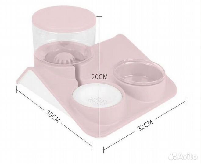 Миска для животных с автопоилкой