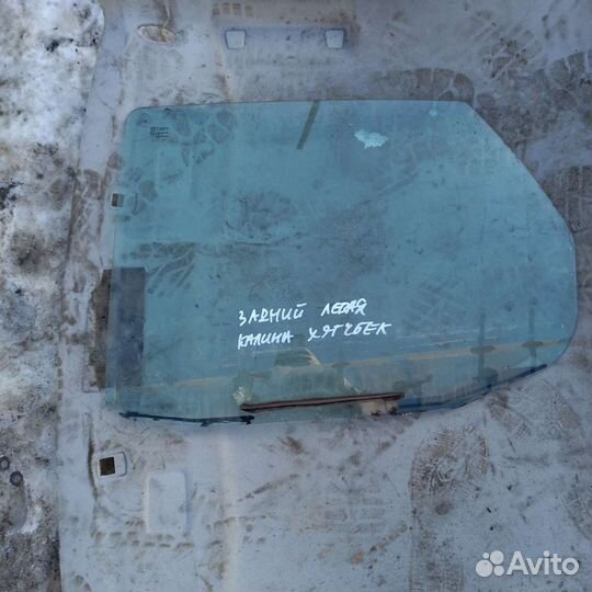 Заднее левое стекло калина 2 хэтчбек 2013