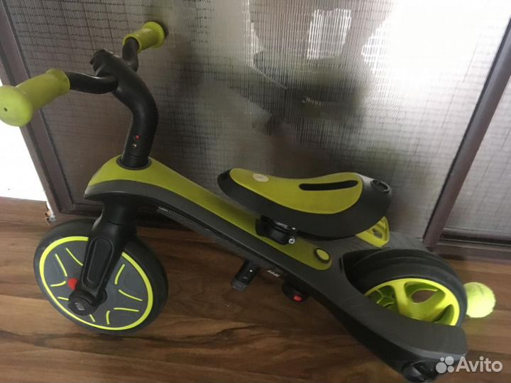 Трехколесный велосипед-беговел Globber trike explo