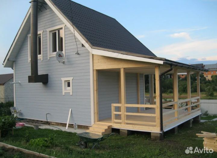 Пристройка веранда терраса к дому