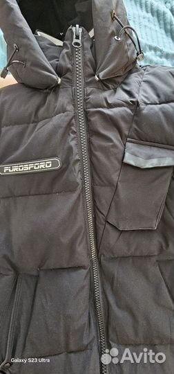 Пуховик зимний на девочку подростка