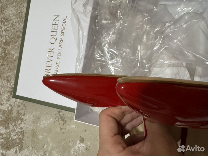 Туфли слингбэки Forever Queen лакированные