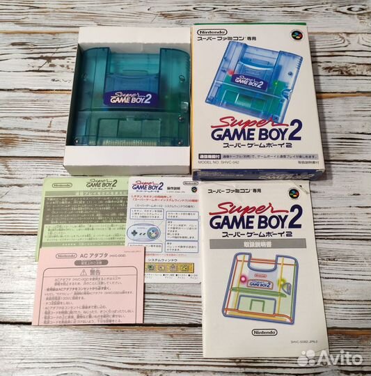 Nintendo super gameboy 2 (комплект, коробка)