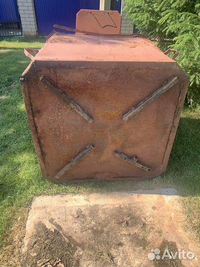 Мусорный контейнер с крышкой бак тбо