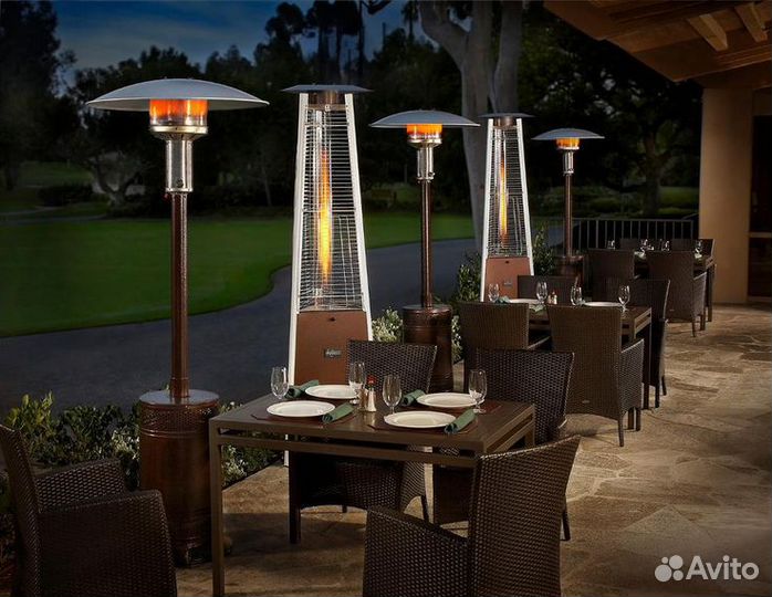 Газовый уличный обогреватель JAX пирамида