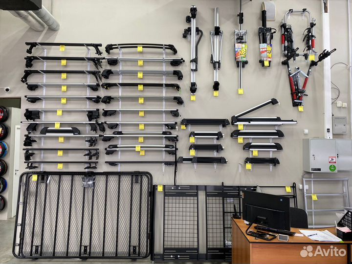 Крепление Лыж и Сноубордов для Renault Sandero