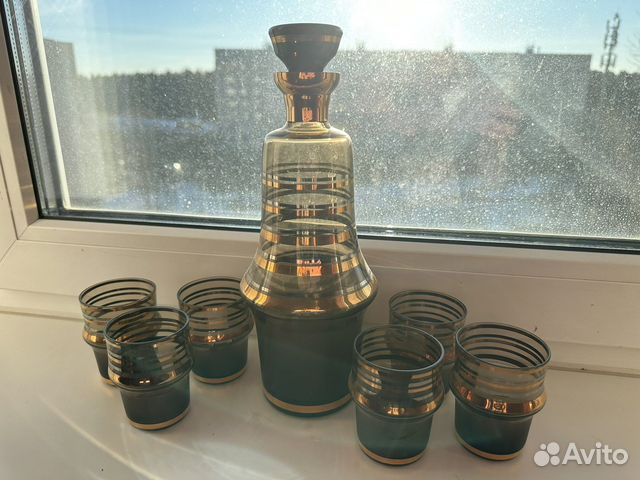 Набор для напитков из штофа и 6 стопок