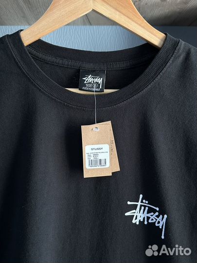 Лонгслив Stussy Basic Stussy LS Tee Black